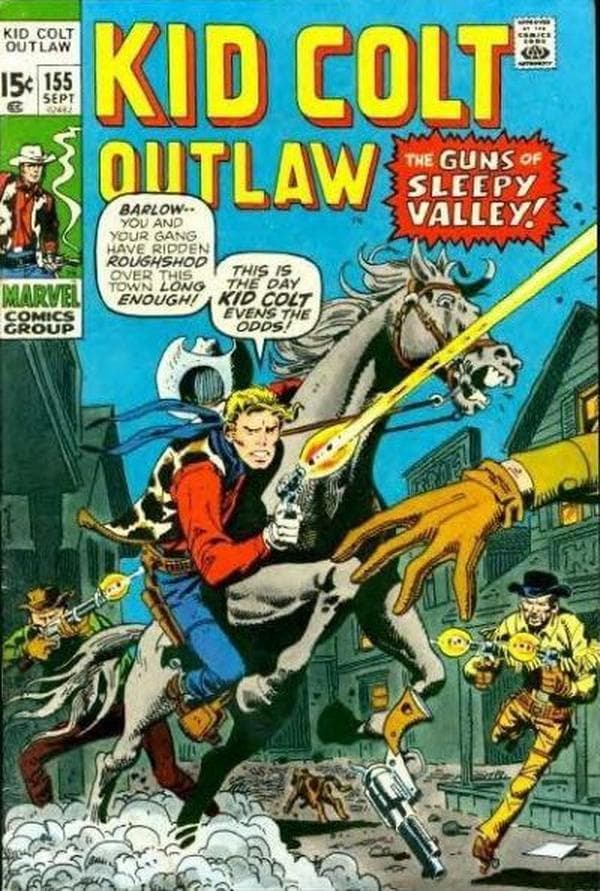 Kid Colt Outlaw #155