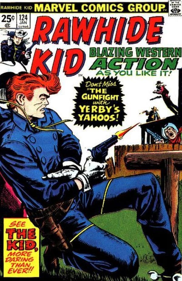The Rawhide Kid #124 cover