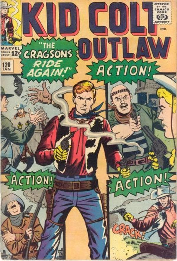 Kid Colt Outlaw #120
