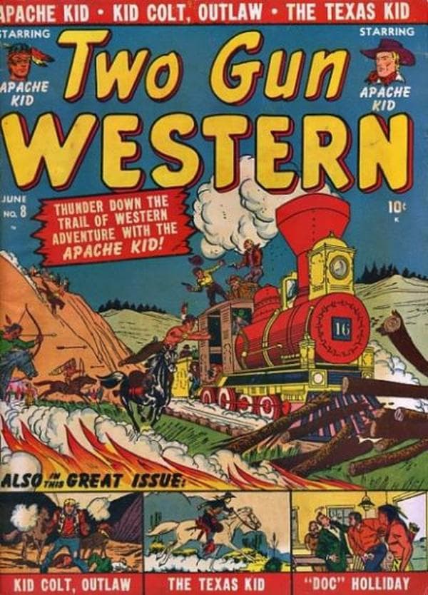 Two Gun Western #8 cover