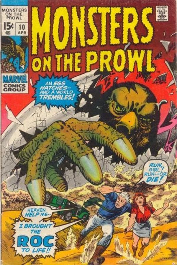 Monsters on the Prowl #10 cover