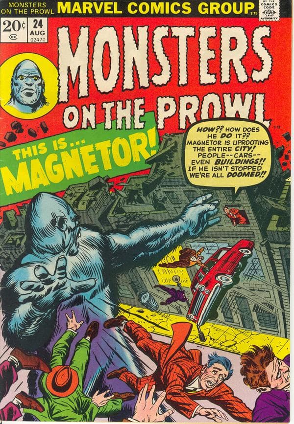 Monsters on the Prowl #24 cover