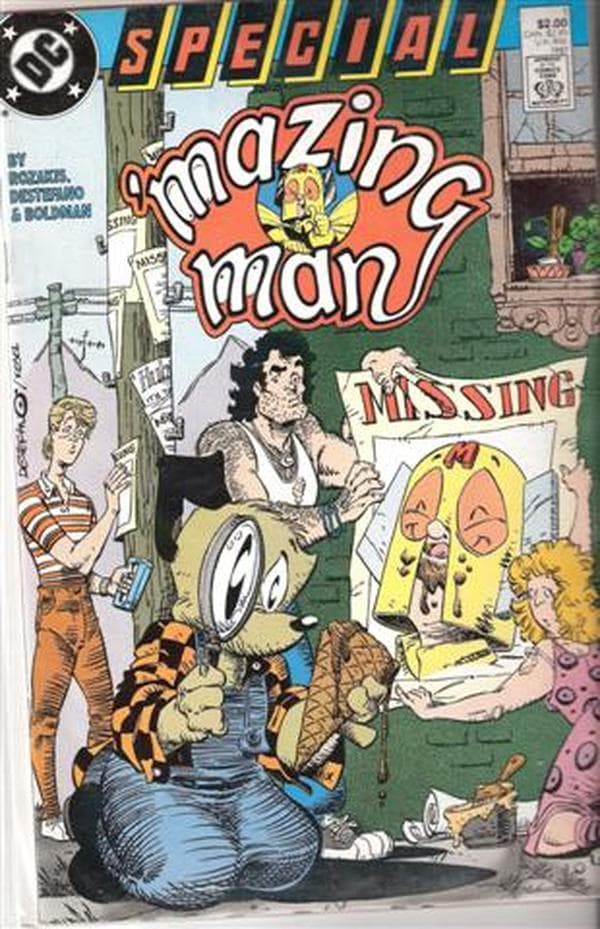 'Mazing Man Special #1 cover