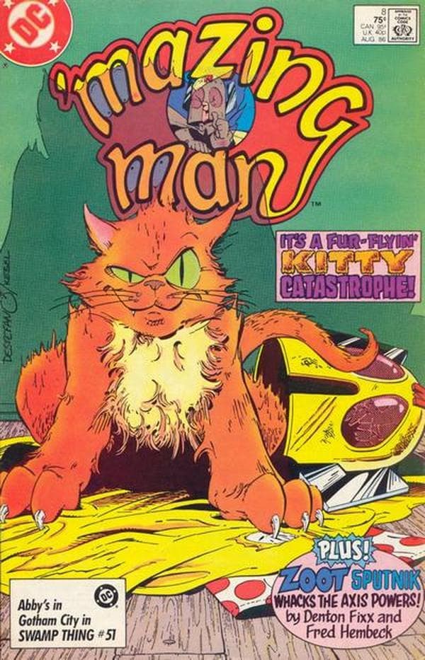 'Mazing Man #8 cover