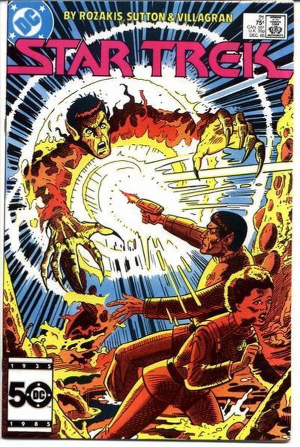 Star Trek #21 cover