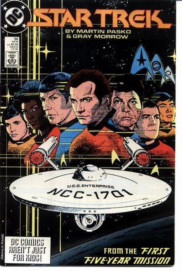 Star Trek #56 cover