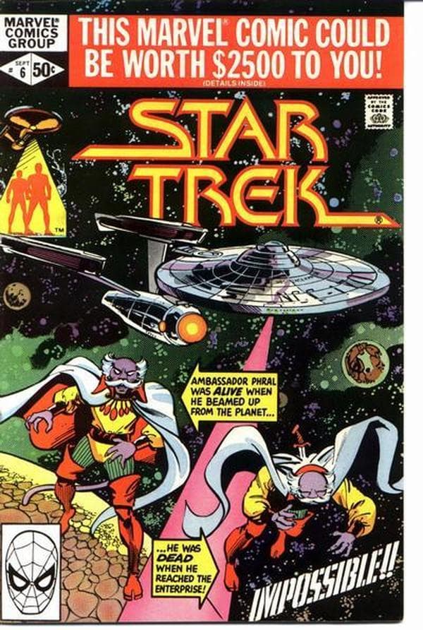 Star Trek #6 cover