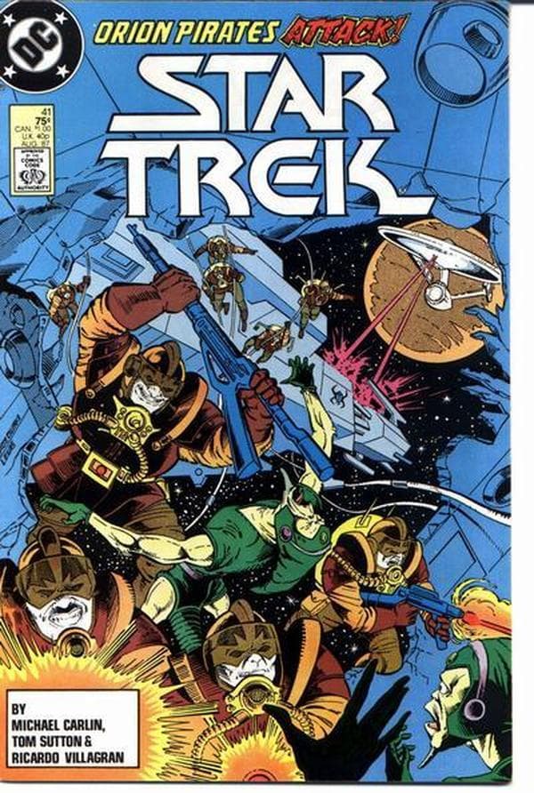Star Trek #41 cover
