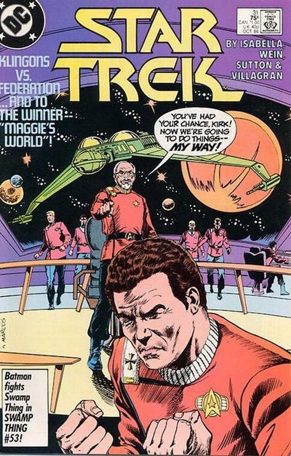 Star Trek #31 cover
