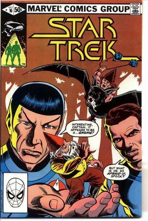Star Trek #16 cover