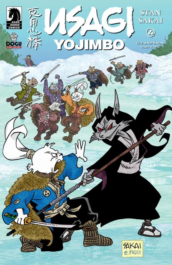 Usagi Yojimbo: Ice and Snow #4 cover