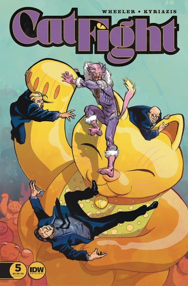 Cat Fight #5 cover