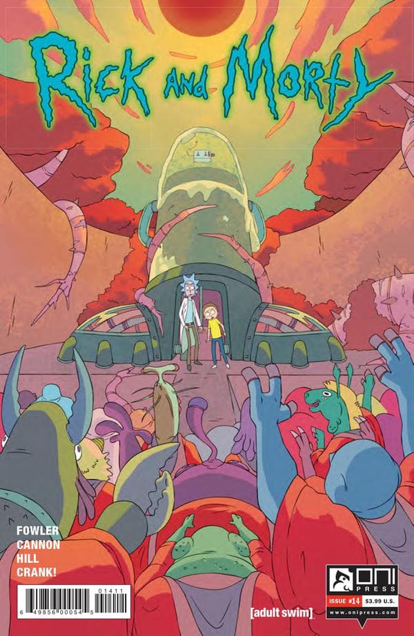 Rick and Morty #14 cover