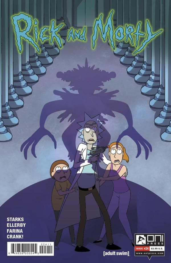 Rick and Morty #24 cover