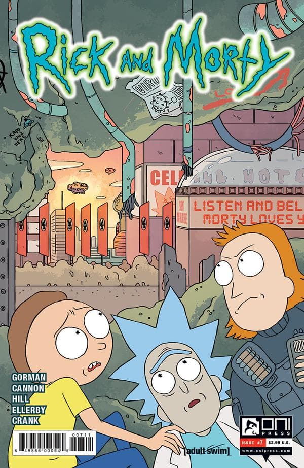 Rick and Morty #7 cover