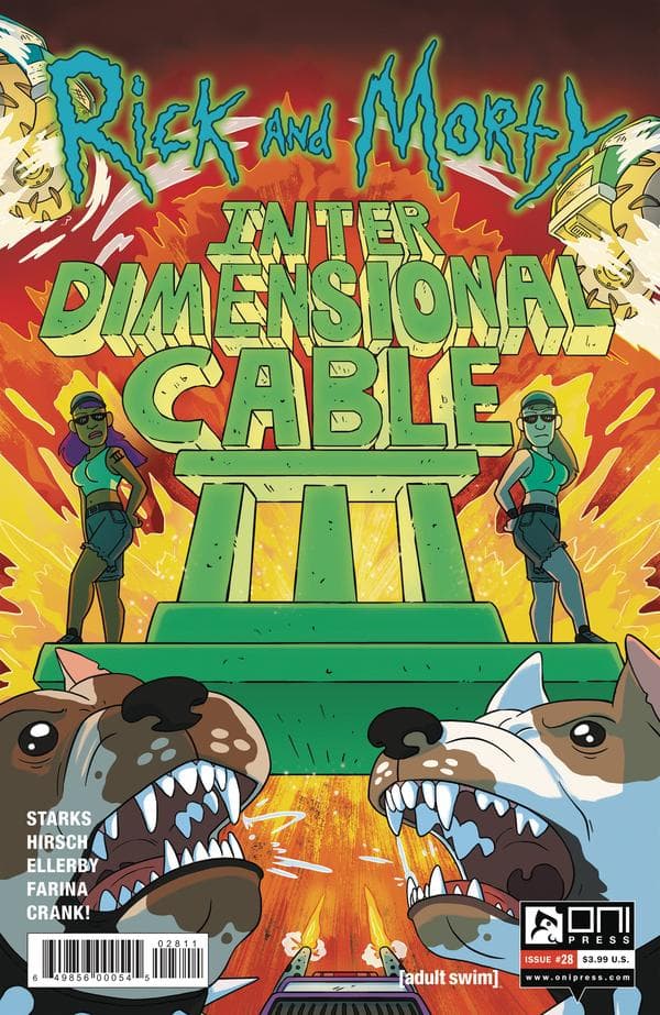 Rick and Morty #28 cover