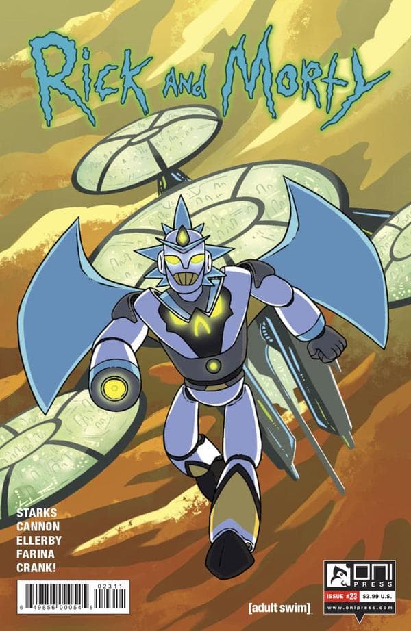 Rick and Morty #23 cover