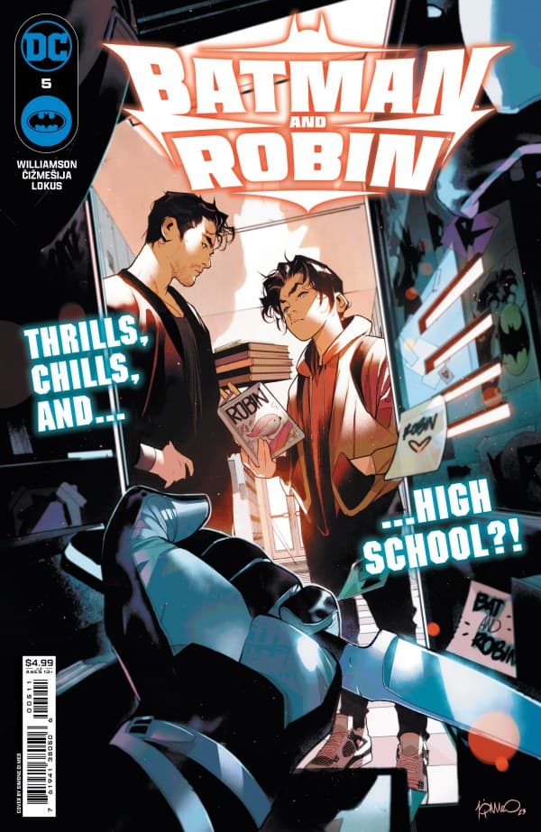 Batman and Robin #5 cover