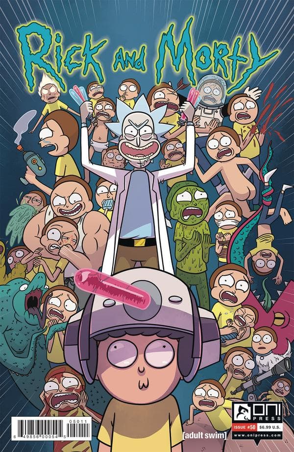 Rick and Morty #50 cover