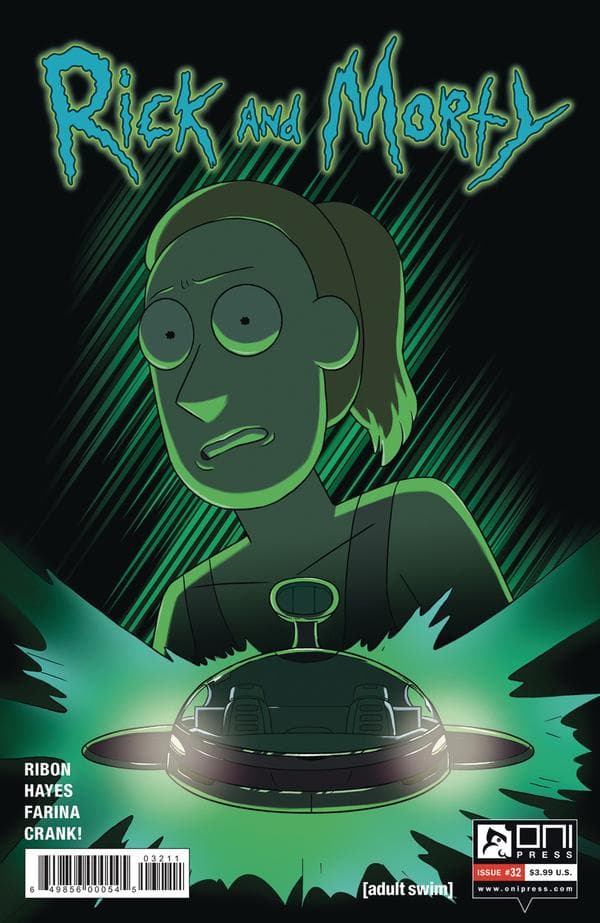 Rick and Morty #32 cover