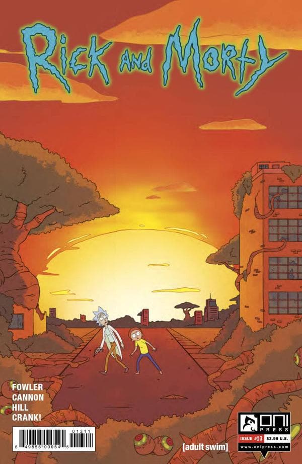 Rick and Morty #13 cover