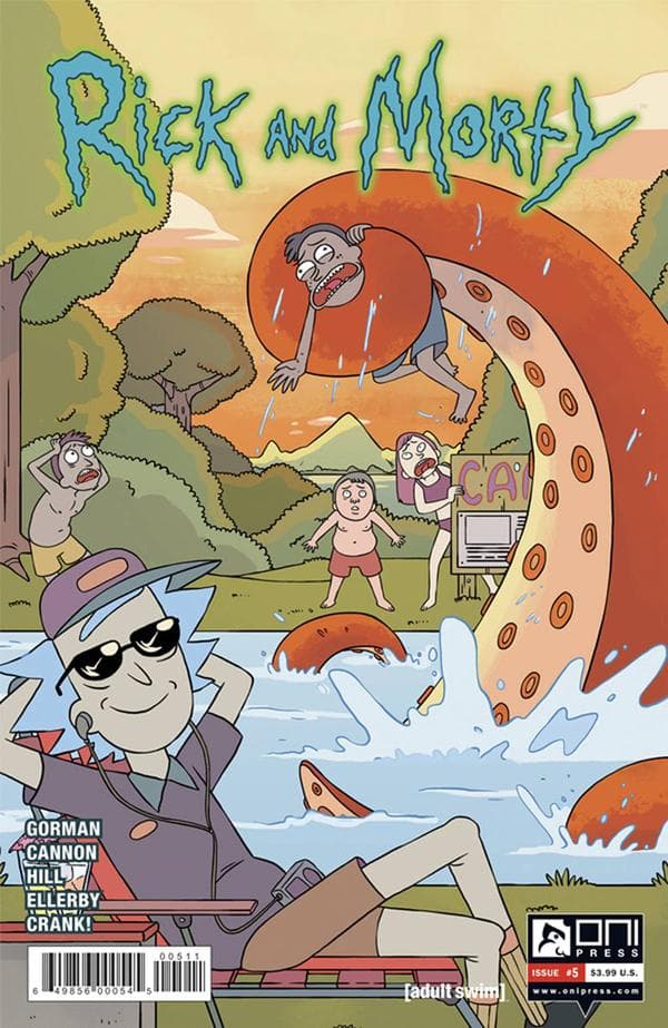Rick and Morty #5 cover