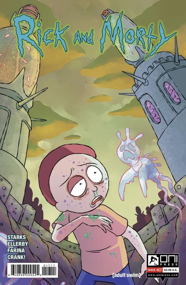 Rick and Morty #17 cover