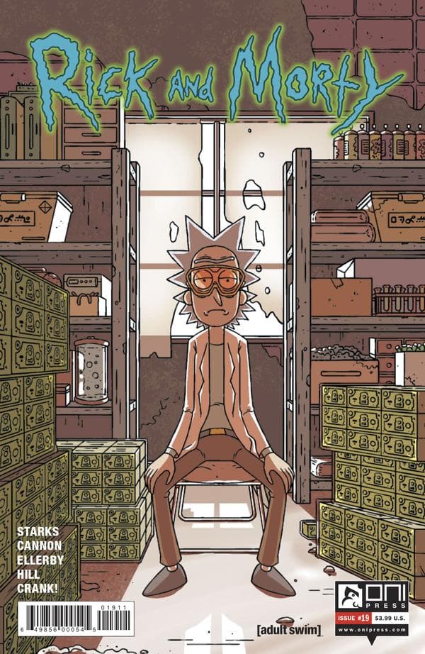 Rick and Morty #19 cover