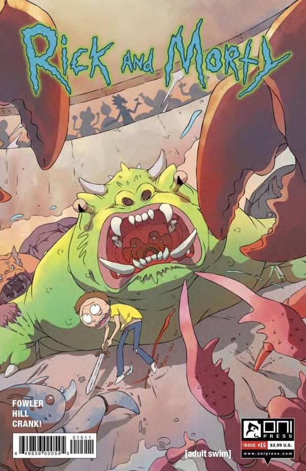 Rick and Morty #15 cover