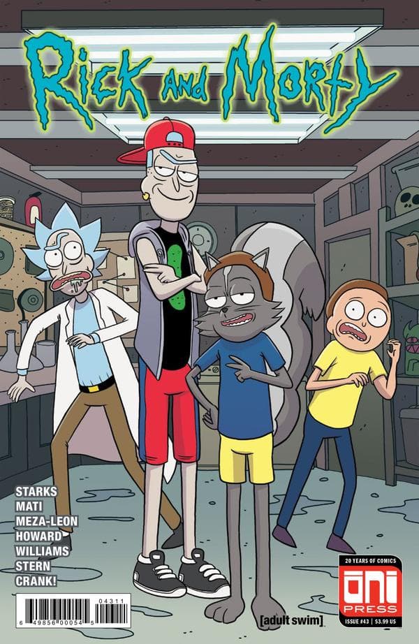 Rick and Morty #43 cover