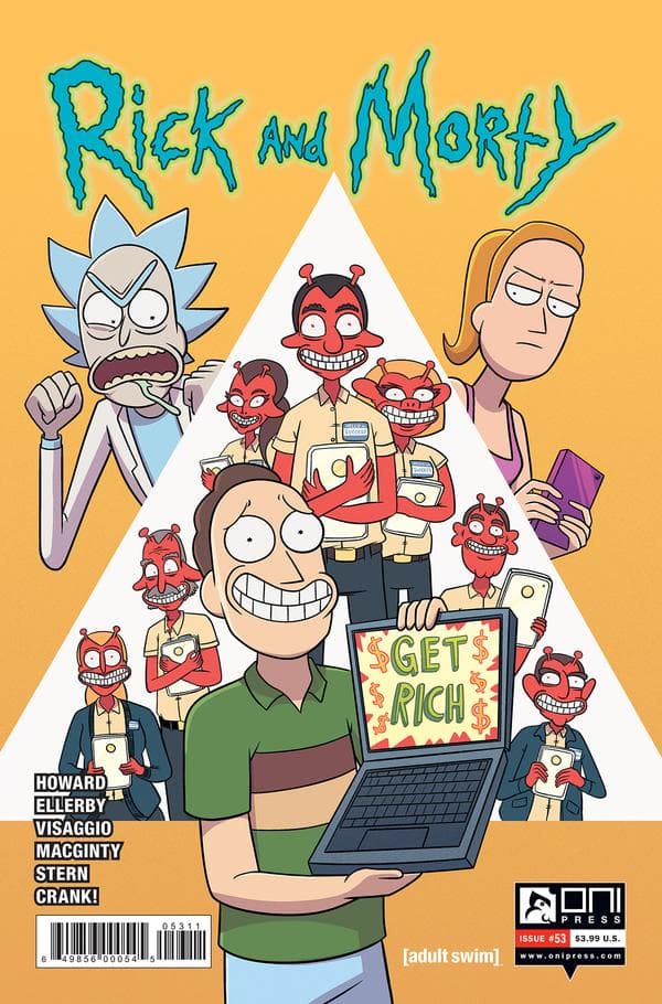 Rick and Morty #53 cover