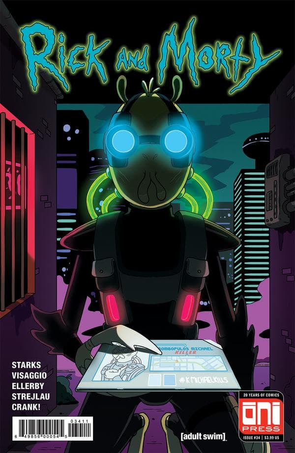 Rick and Morty #34 cover