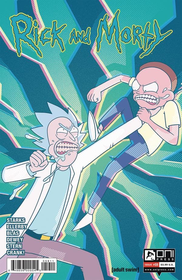 Rick and Morty #59 cover