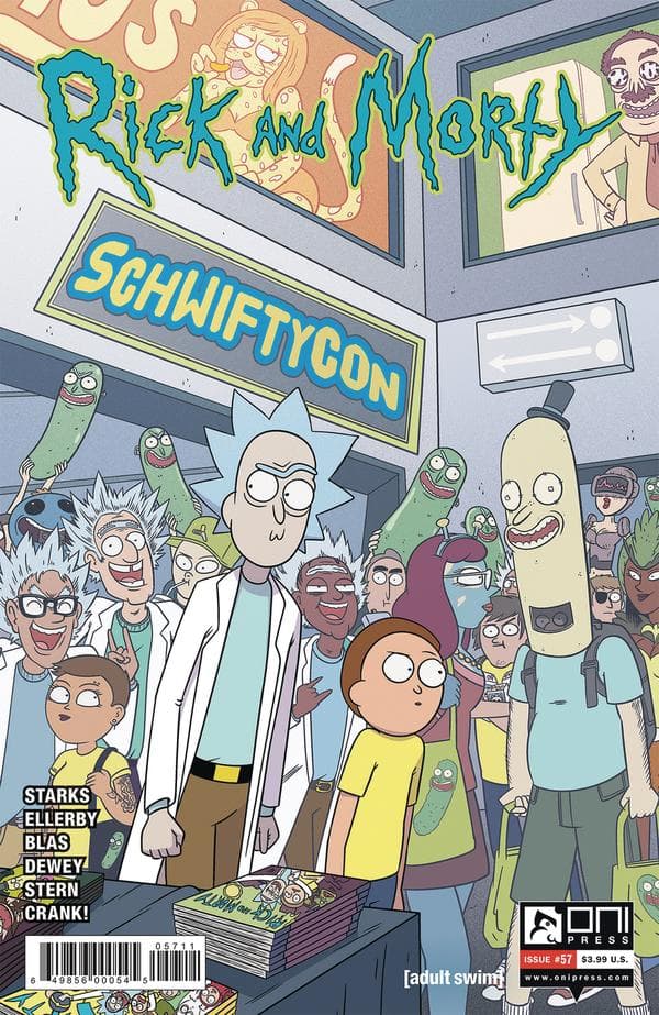 Rick and Morty #57 cover