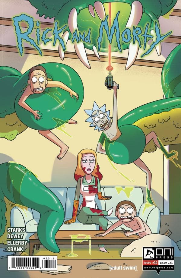 Rick and Morty #30 cover