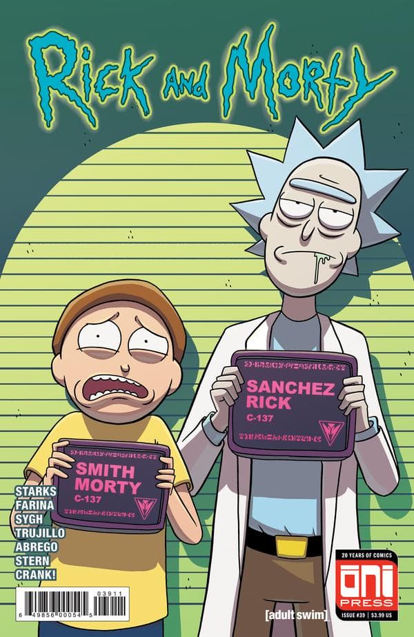 Rick and Morty #39 cover