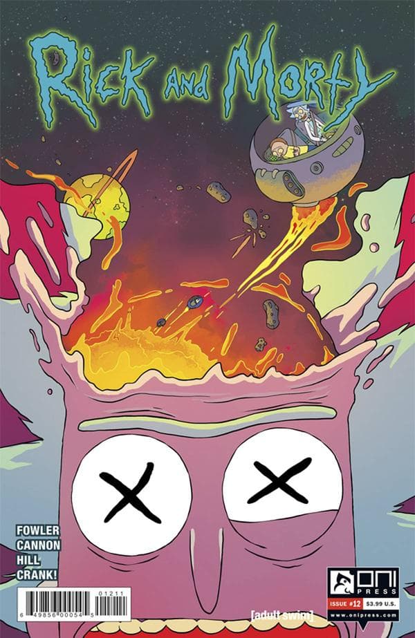 Rick and Morty #12 cover