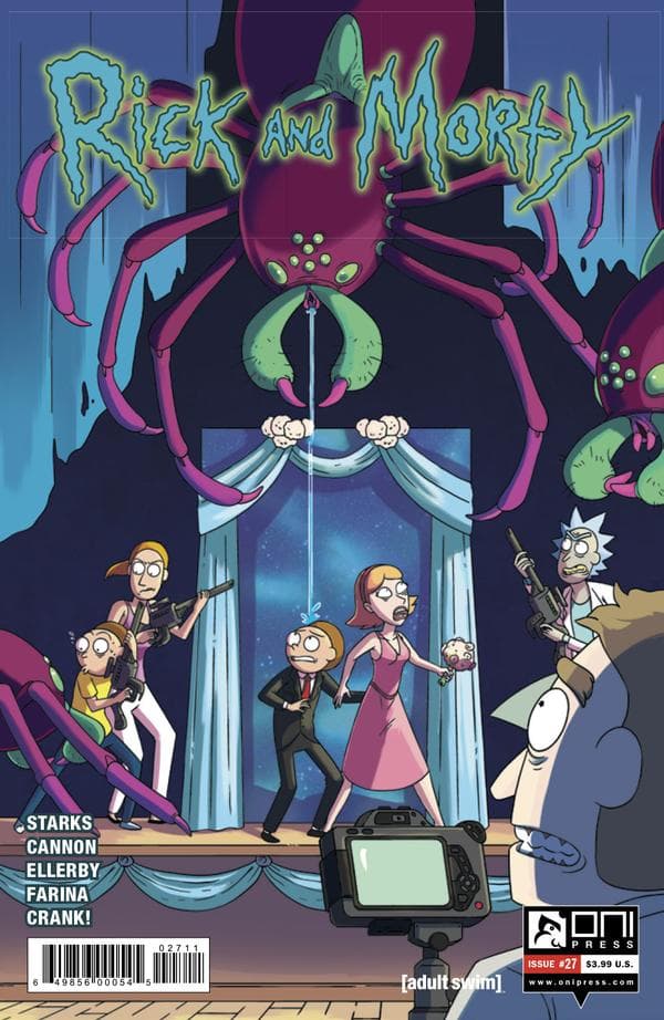 Rick and Morty #27 cover