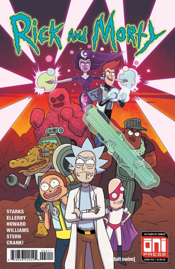 Rick and Morty #44 cover