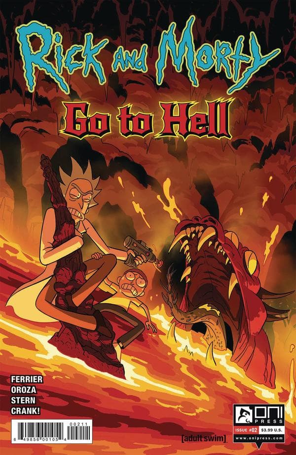 Rick and Morty Go To Hell #2 cover