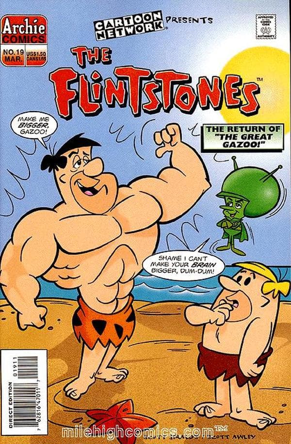 The Flintstones #19 cover
