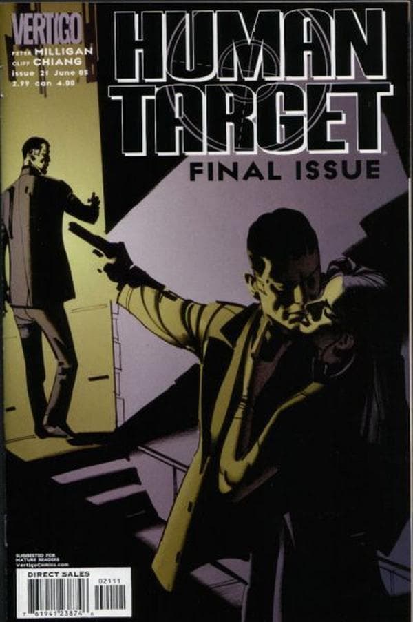 Human Target #21 cover