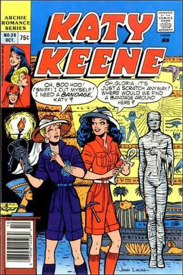 Katy Keene #28 cover