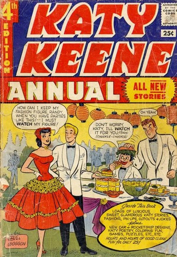 Katy Keene Annual #4 cover