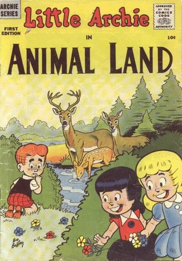 Little Archie in Animal Land #1 cover