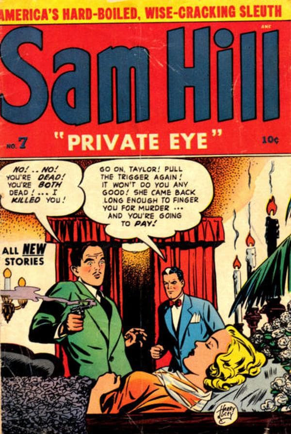 Sam Hill Private Eye #7 cover