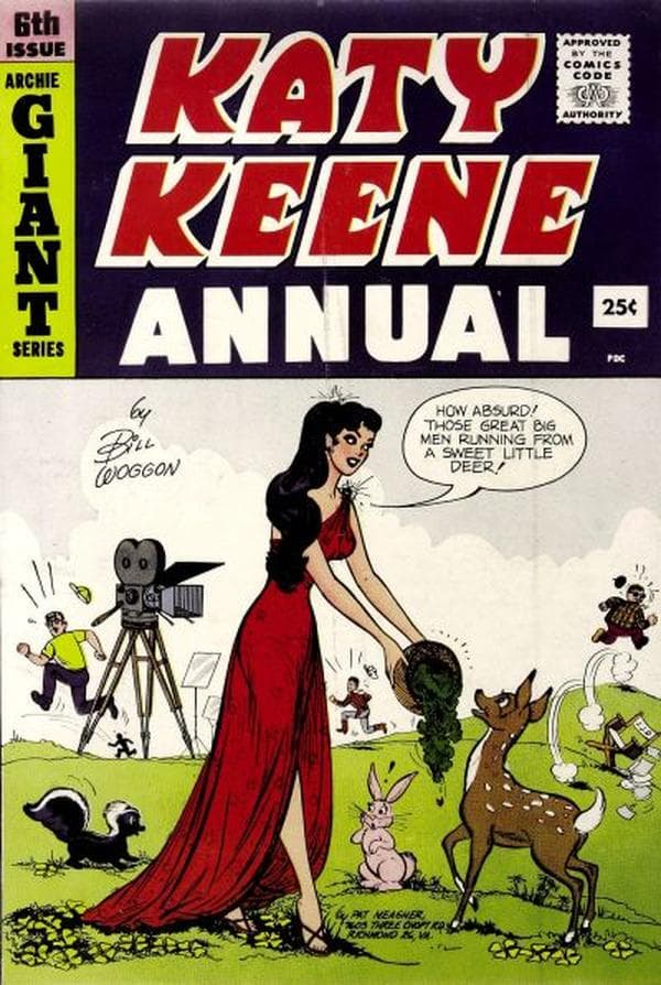 Katy Keene Annual #6 cover
