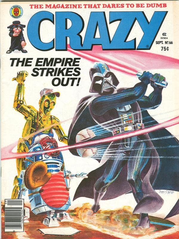 Crazy Magazine #66 cover
