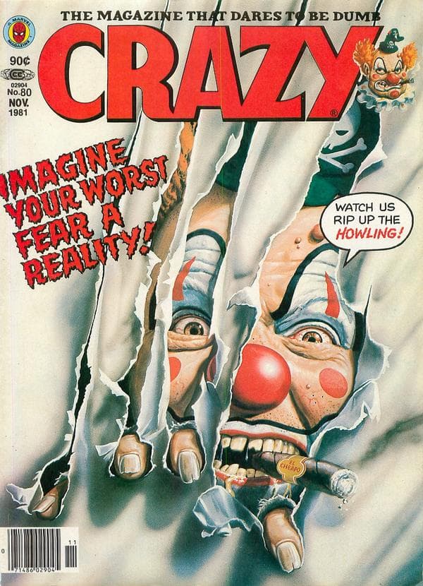 Crazy Magazine #80 cover