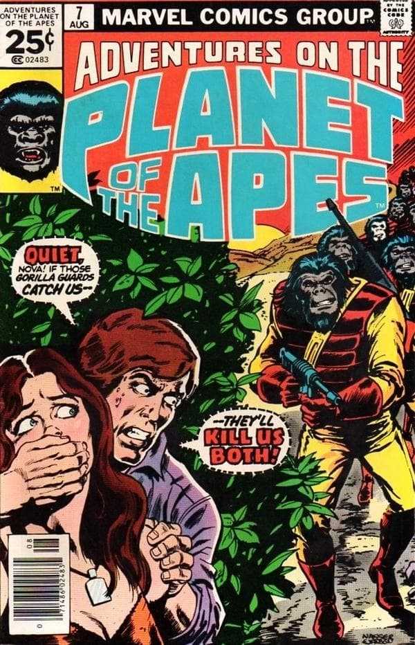 Adventures on the Planet of the Apes #7 cover